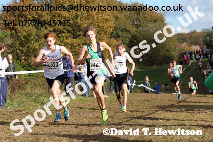Mens under-17s National Cross Country Relays. Photo: David T. Hewitson/Sports for All Pics
